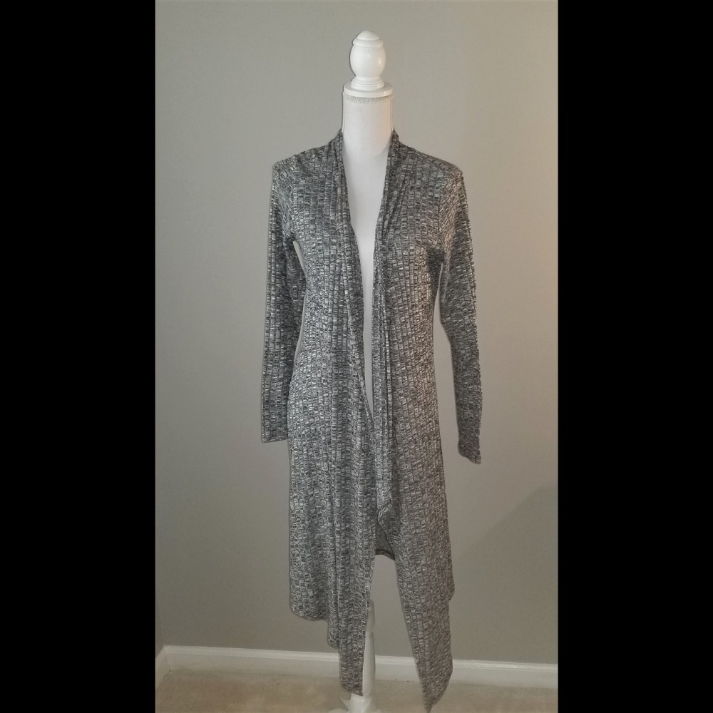 Edista Ribbed Duster Cardigan - Picture 2 of 5